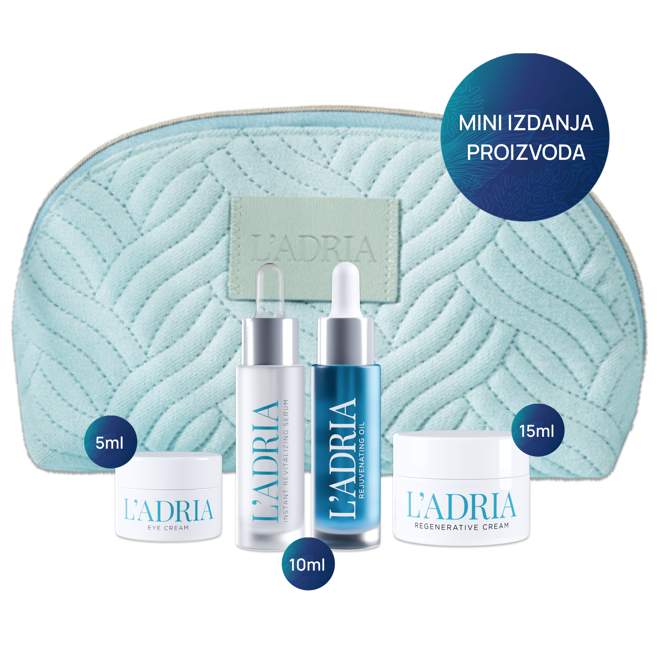 L’ADRIA Travel Essentials za suvu kožu